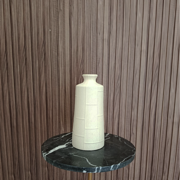 Vase en Céramique avec Eucalyptus Artificiel – Image 2
